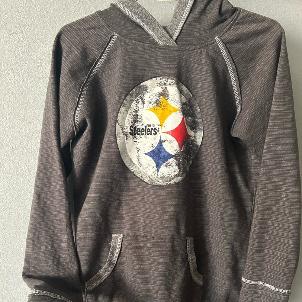 Steelers womens hoodie size large
